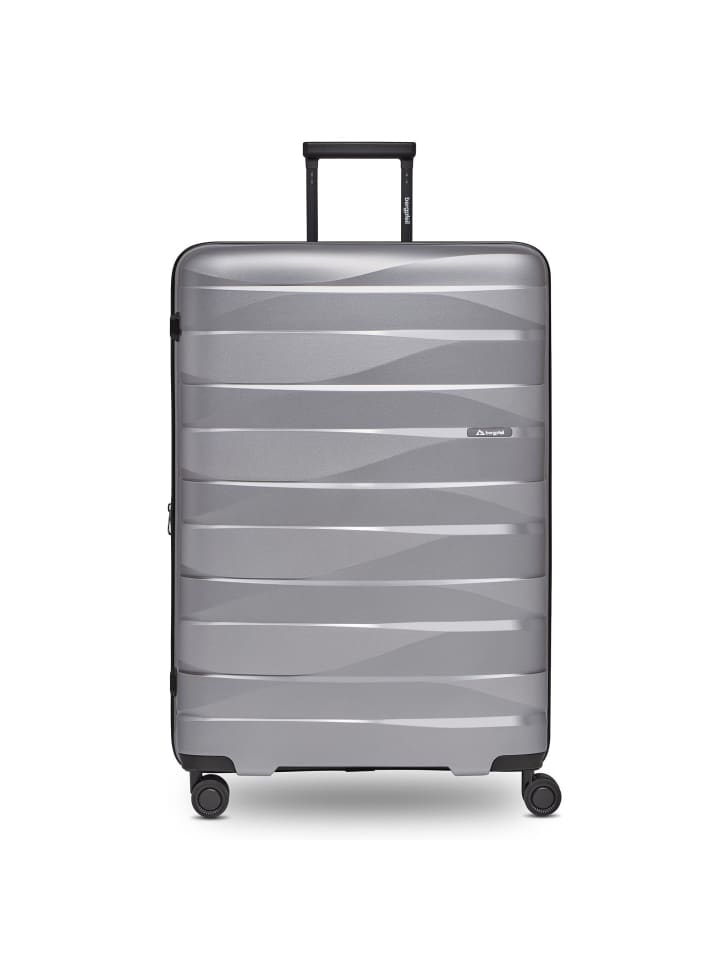 Travel 4-Rollen Trolley L 75 cm mit Dehnfalte arctic silver metallic