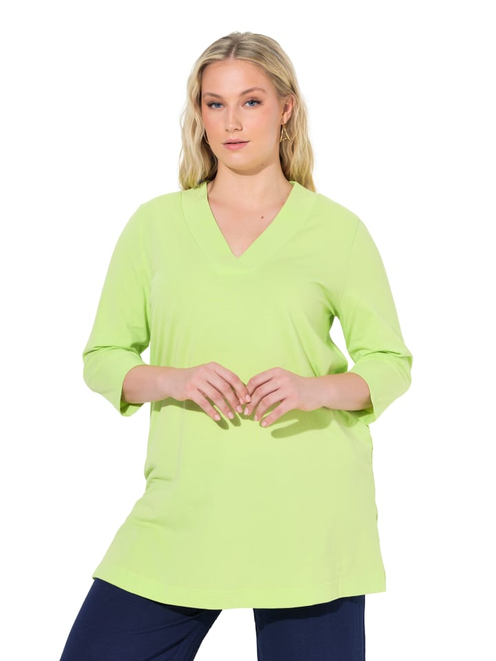 Shirt in limegrün