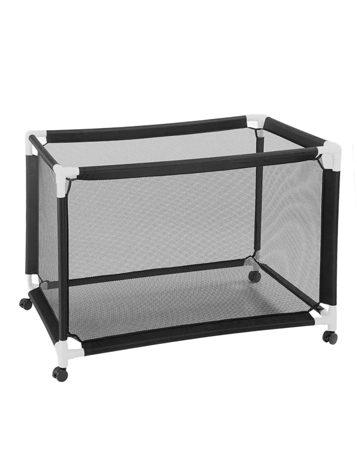 Ballwagen in Schwarz - (B)120 x (H)85 x (T)78 cm