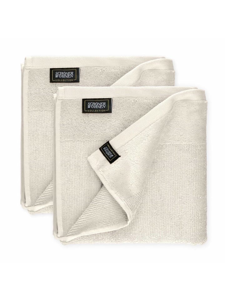 Handtuch SENSE 2 in Cremeweiss