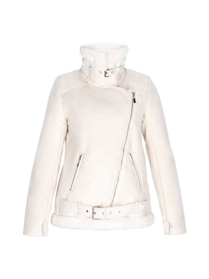 Damen Jacket in Wollweiss