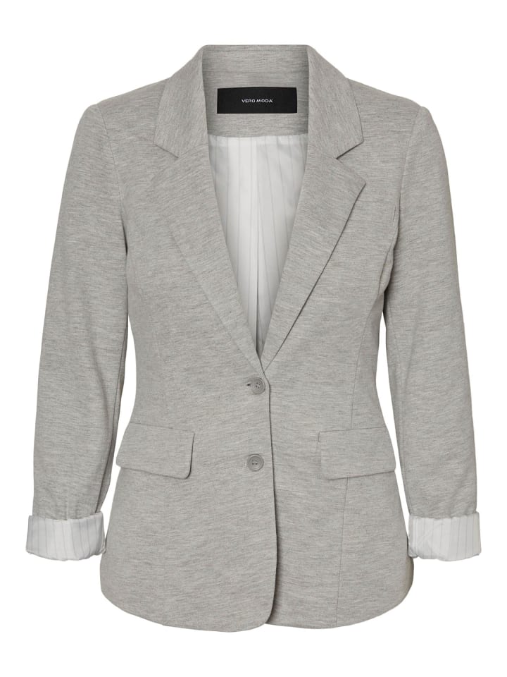 Blazer in Light Grey Melange 1