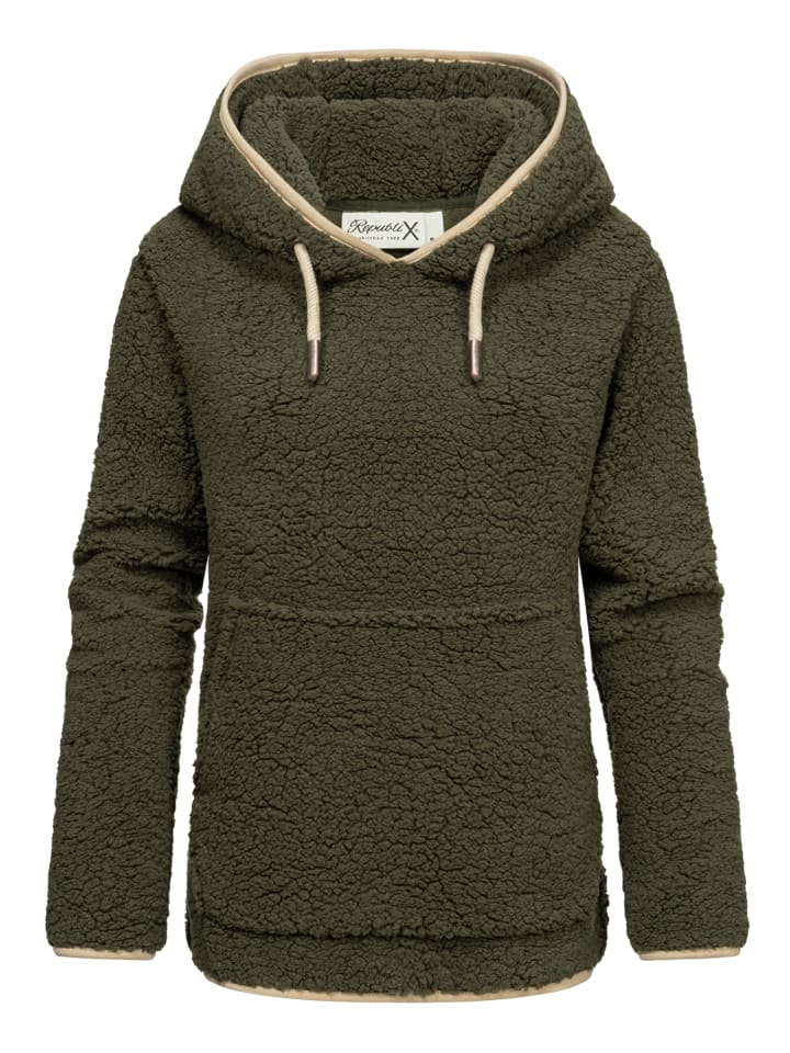 Kapuzenpullover CAROL in Khaki