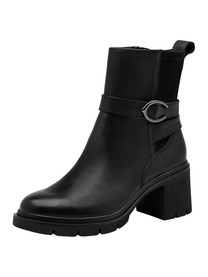 WIDE FIT Stiefelette in BLACK