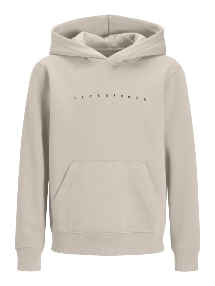 Kapuzensweatshirt JJESTAR JJ SWEAT HOOD JNR in moonbeam