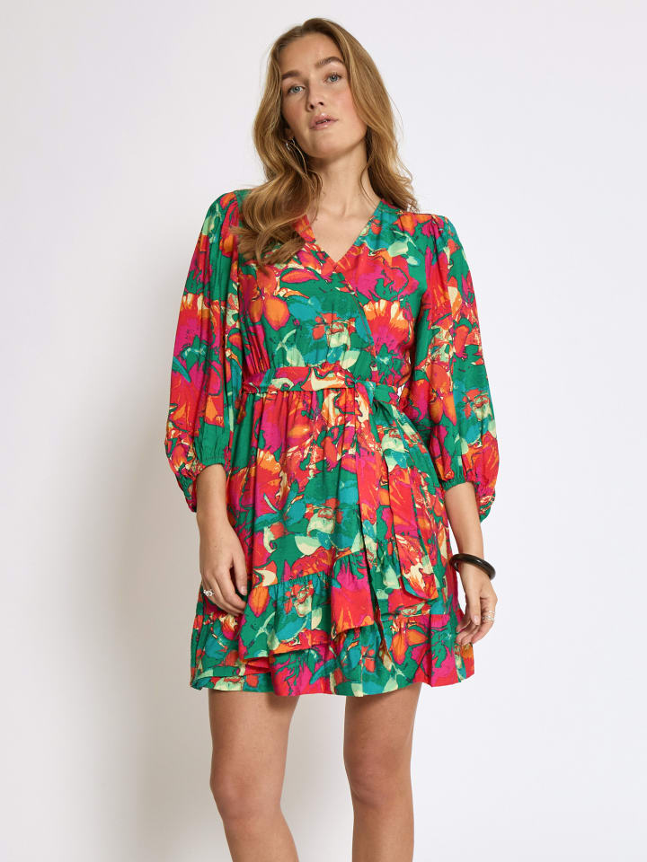 Kleid in Teaberry Pink Print