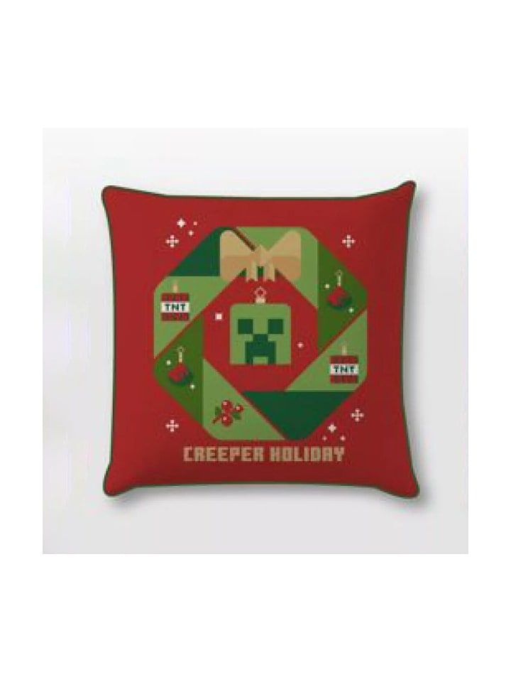 Creeper Holiday Weihnachts Dekokissenbezug 40x40