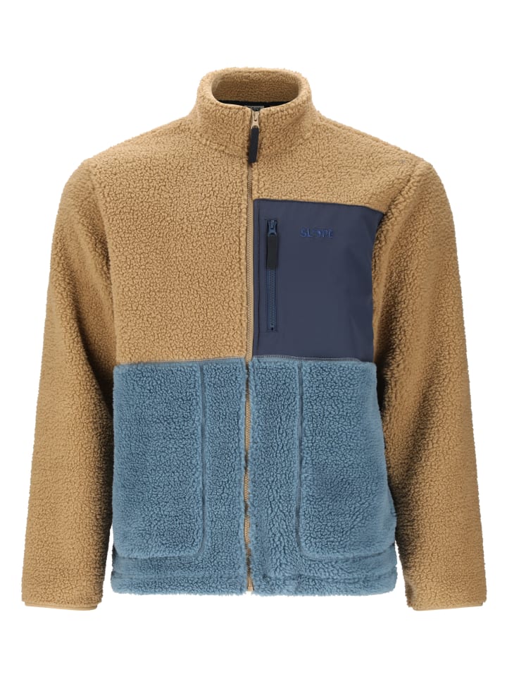 Fleecejacke Katau in 3142 Petrified Oak