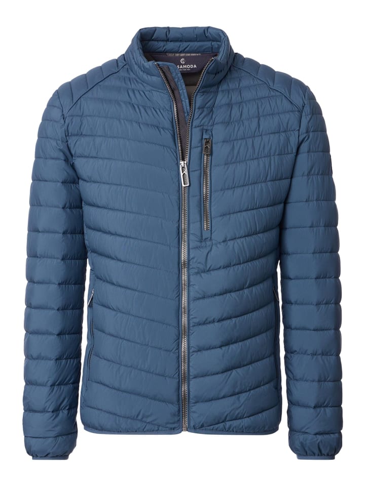 Steppjacke Basic in Blau