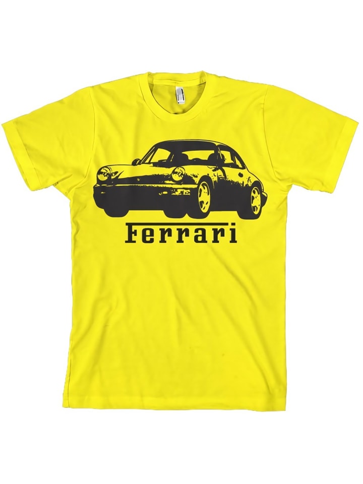 T-Shirt "911 T-Shirt" in Gelb