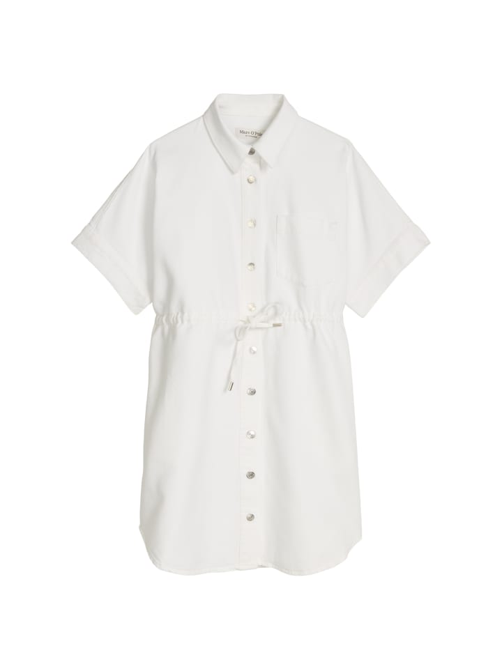 Jeanskleid regular in Weiß