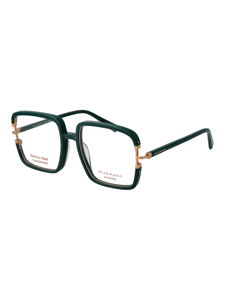 Damen Optische Fassungen Quadrat Grün