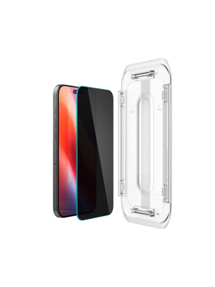 2er Pack Privacy Schutzglas für iPhone 16 Pro Max in Transparent