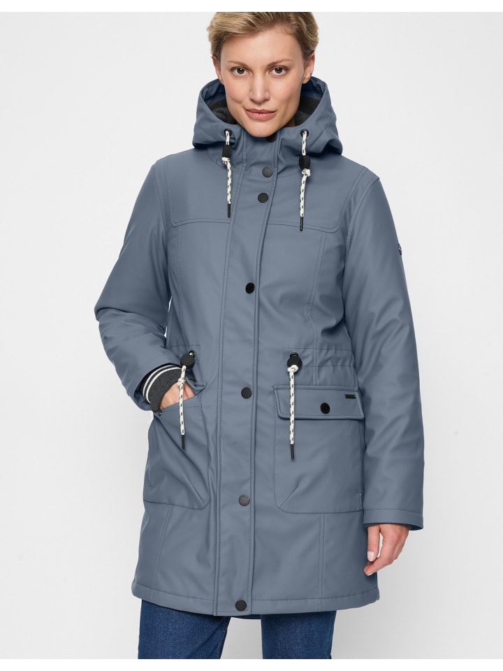 Jacke PAULA in Rauchblau