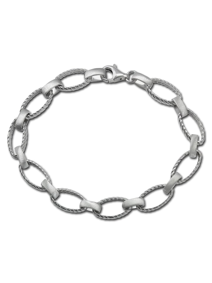 925 Sterling Silber Damen SilberDream Armbänder Style ca. 19cm