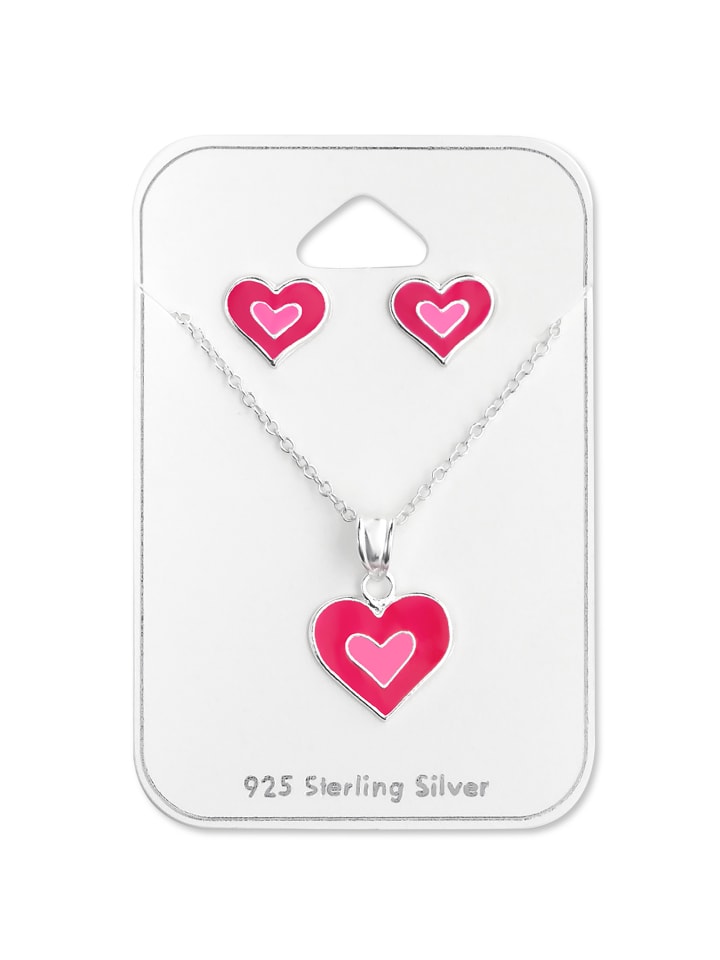 Schmuckset in Silber