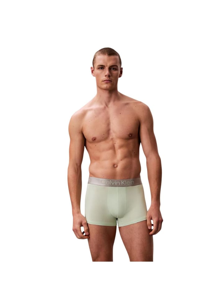 Grau Recyceltes Polyester Boxershorts