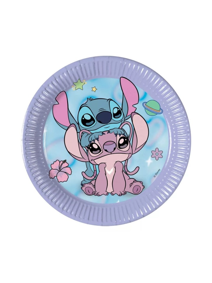 Angel Cute Pappteller 8 Stk 20 cm FSC