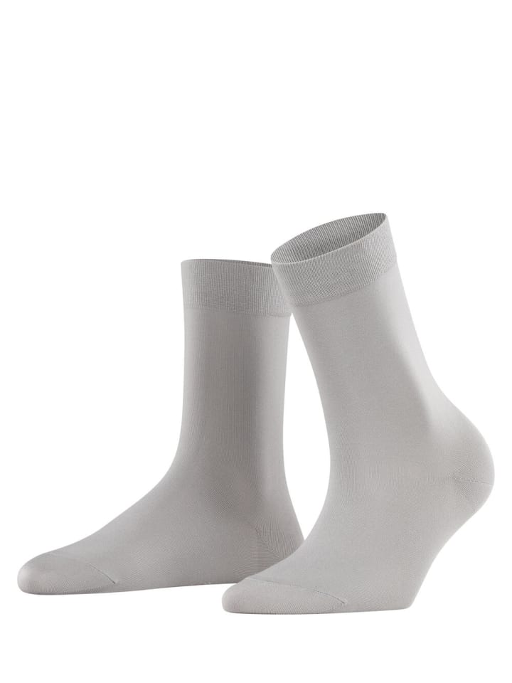 Cotton Touch Socke in Silver