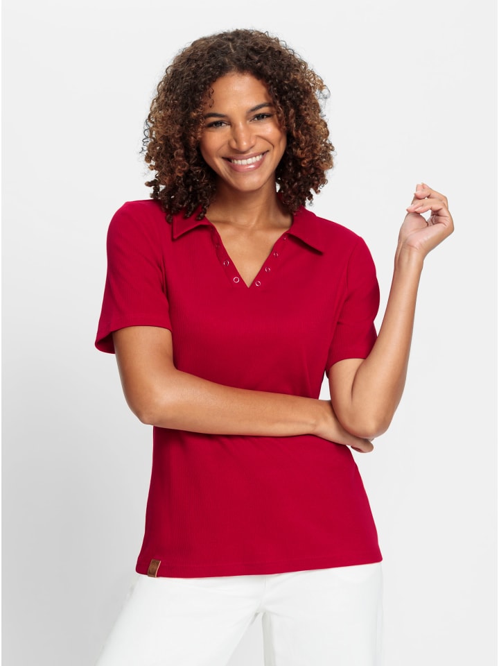Poloshirt in rot