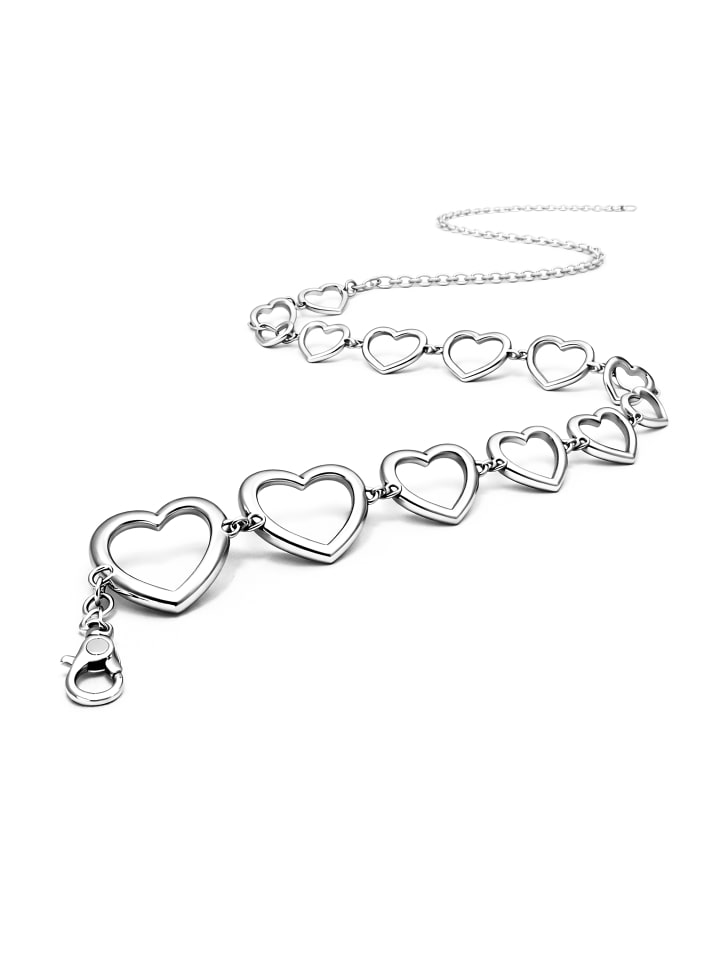 Kettengürtel " Love " in silber