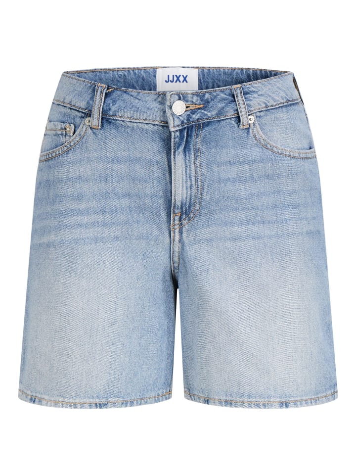 Jeans-Shorts in Medium Blue Denim 1