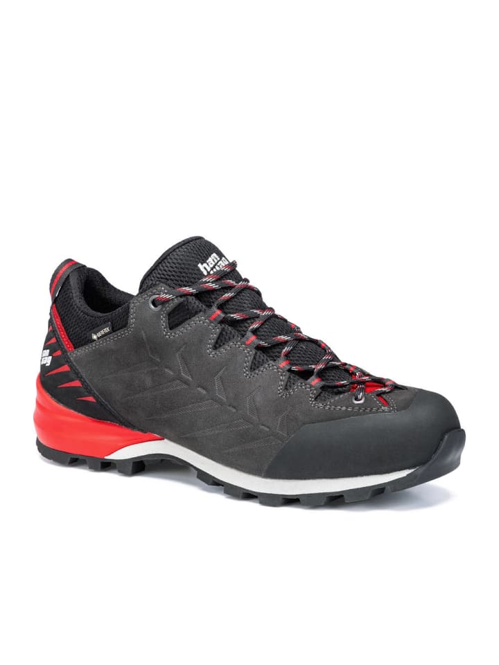 Trekkingschuhe low in schwarz
