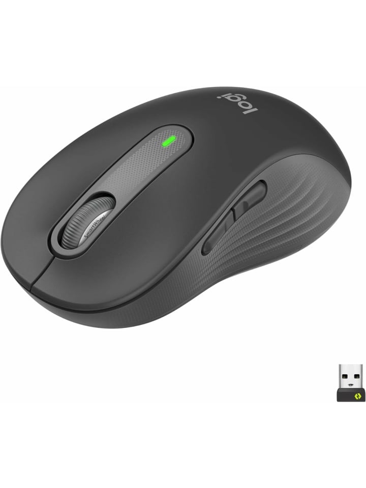 Signature M650 L for Business kabellose Maus, für große Hände in Schwarz