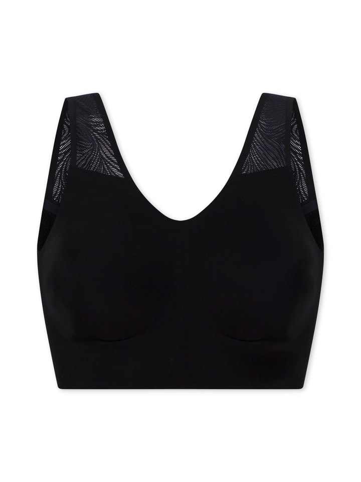 Bustier Invisible Soft Lace in Schwarz