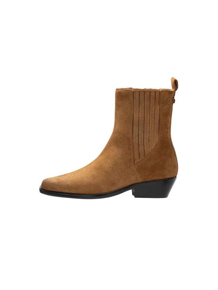 Stiefel 'Velluto Tessa Chelsea in Camel'