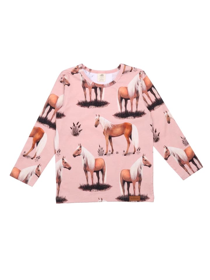 Langarmshirt Langarm Shirt aus Baumwolle (Bio)