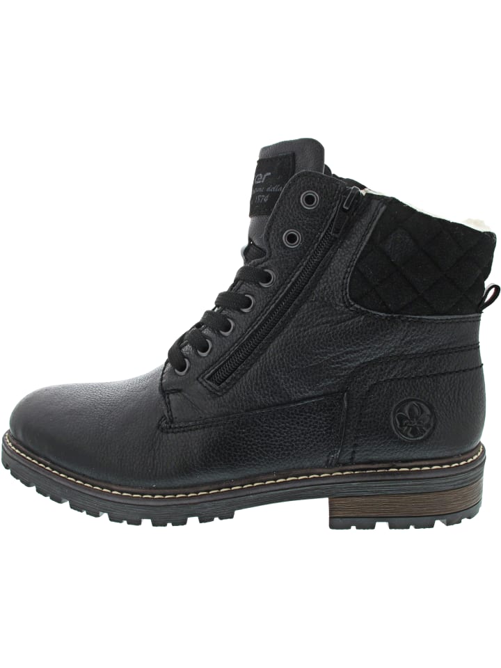 Schnürstiefel Schwarz