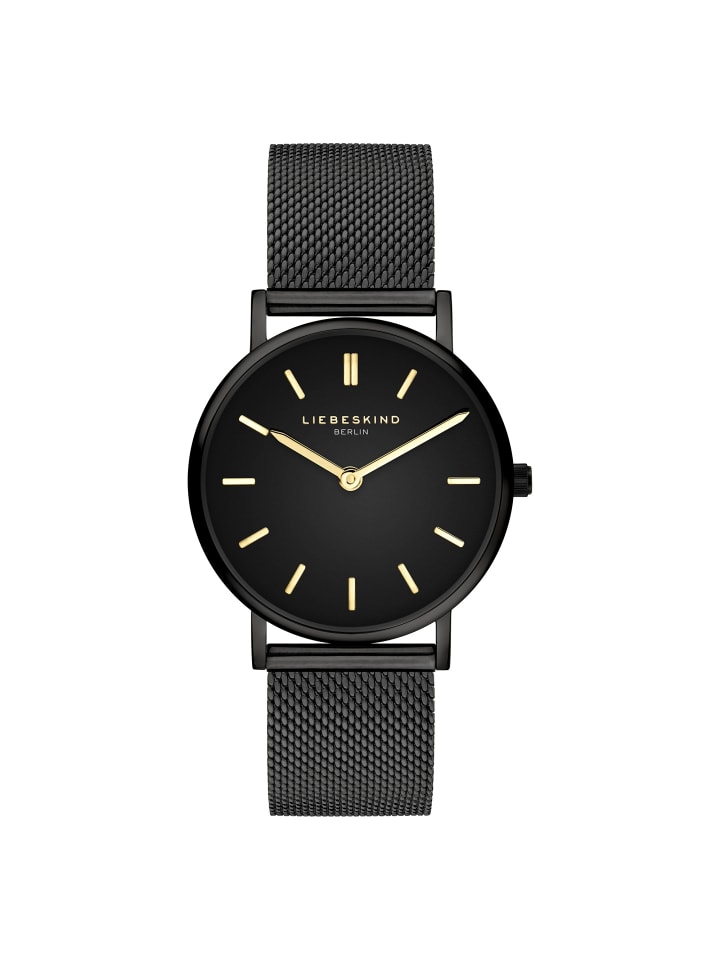 Armbanduhr Pure Elegance in schwarz