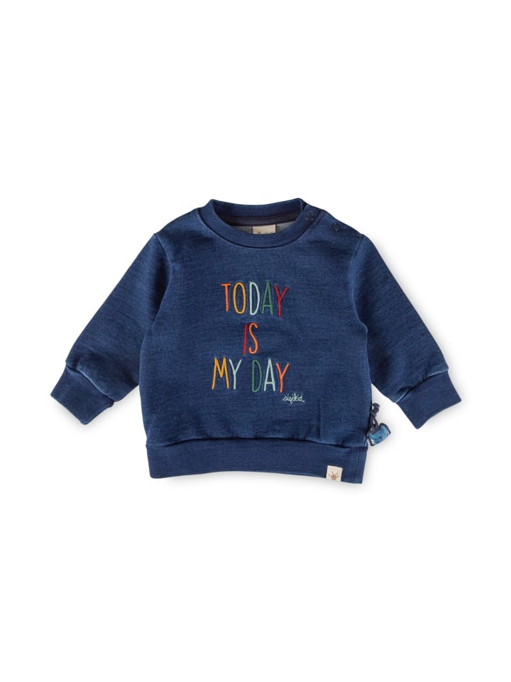 Sweatshirt in blau