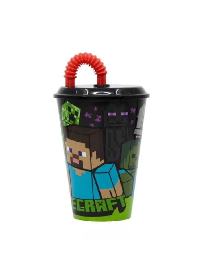 Minecraft-Strohbecher 430 ml