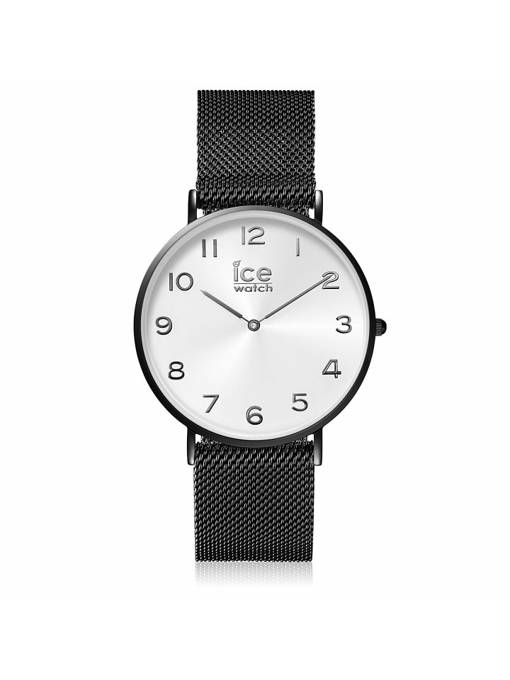 Quarzuhr Ice City Schwarz 41 mm in schwarz