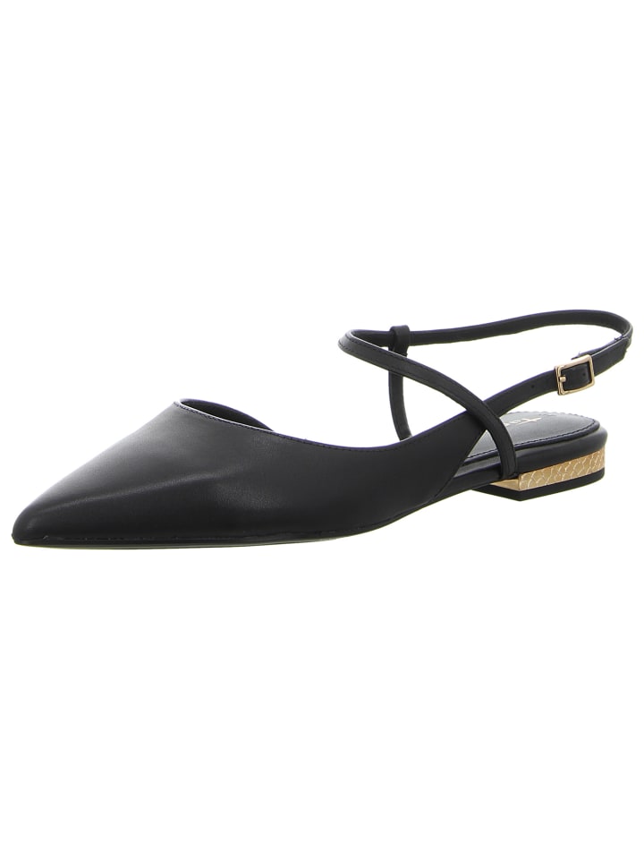 Slingpump in schwarz