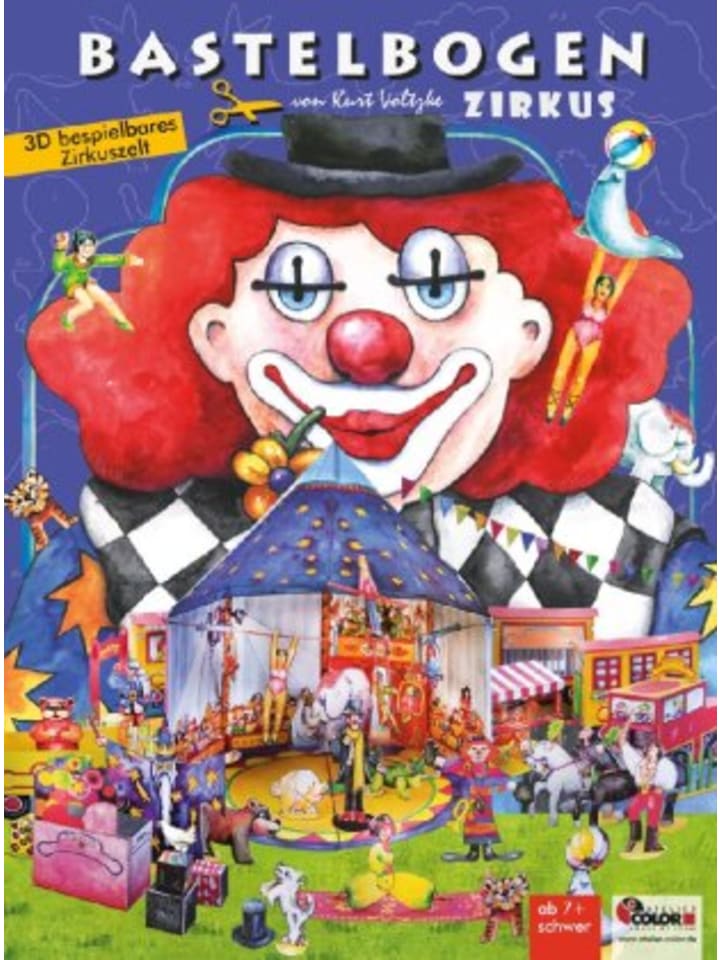 Spielzeug - Zirkus Bastelbogen