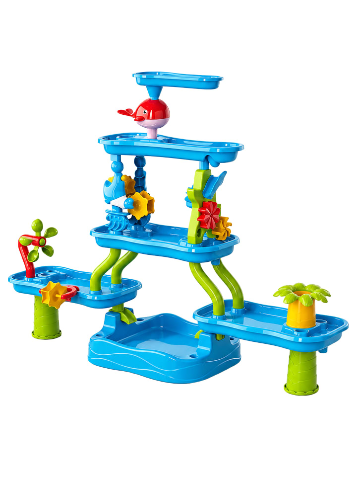 Wasserspieltisch "5 Etagen" in Bunt - (B)55 x (H)78 x (T)55 cm