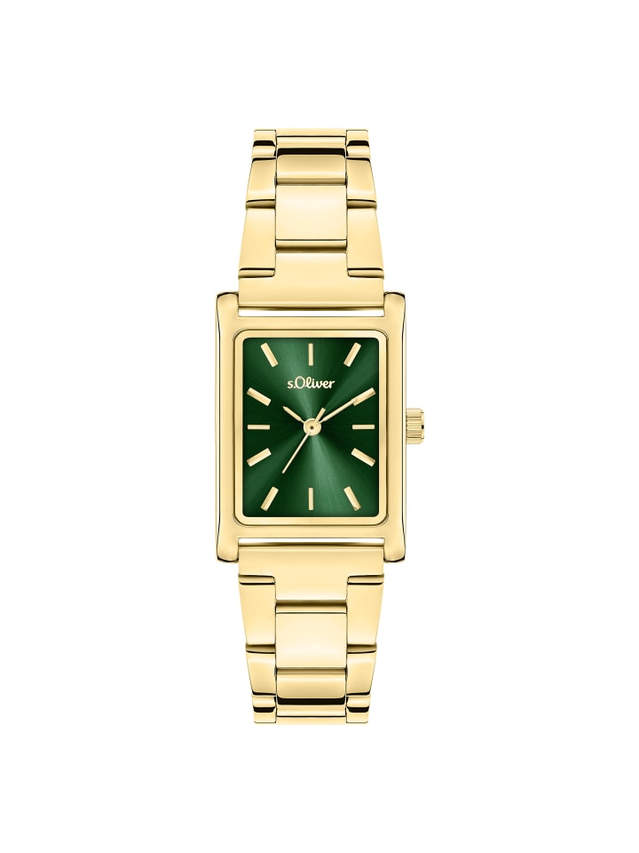 Armbanduhr Line Time in gold