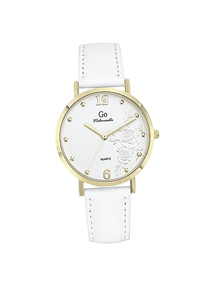 Armbanduhr-Analog weiß mittel (ca. 34mm) Girl Only Mademoiselle