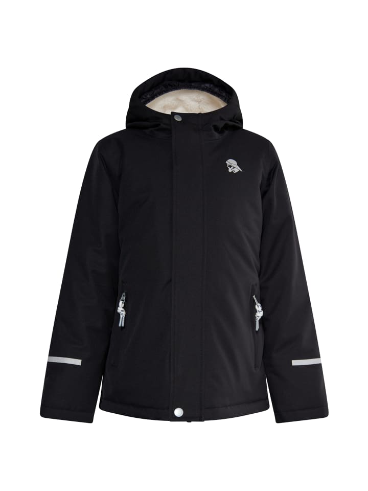 Jungs Winterjacke in Schwarz