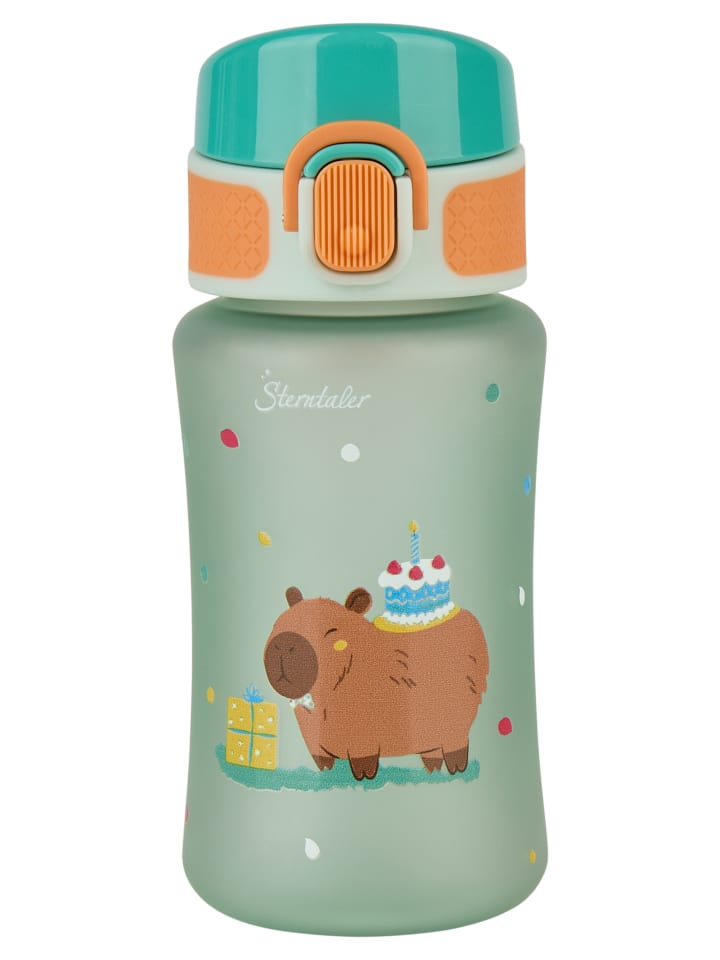 Trinkflasche Capybara in helles grün