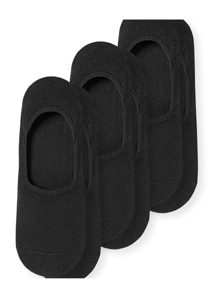 Füßlinge In-Shoes in Schwarz