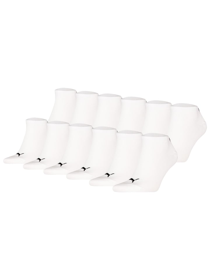 Socken 12er Pack in Weiß