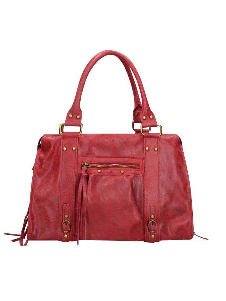 Schultertasche in ROSSO SCURO
