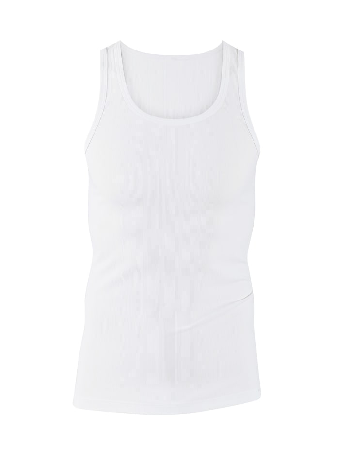 Athletic-Shirt in Weiß