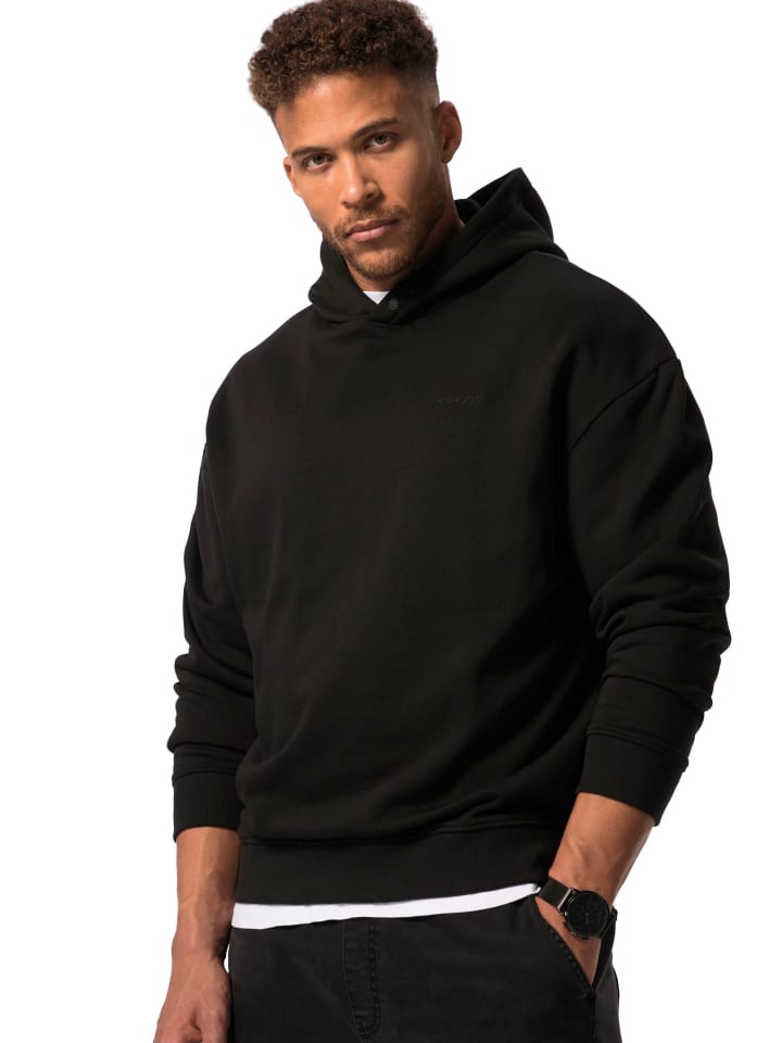 Sweatshirt in schwarz
