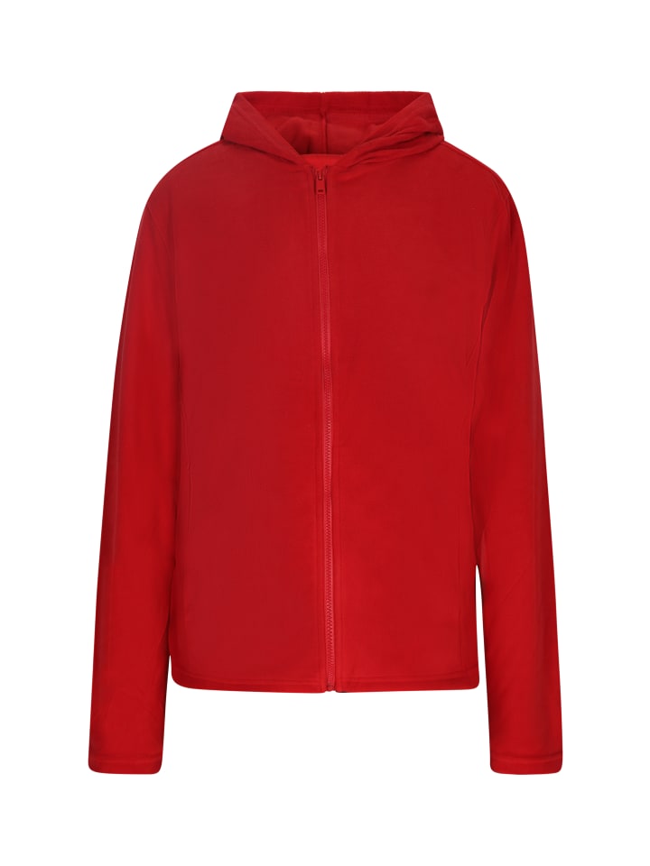 Herren Fleecejacke in Rot