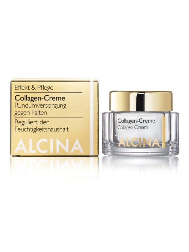 Collagen Creme minimiert Fältchen, 50 ml